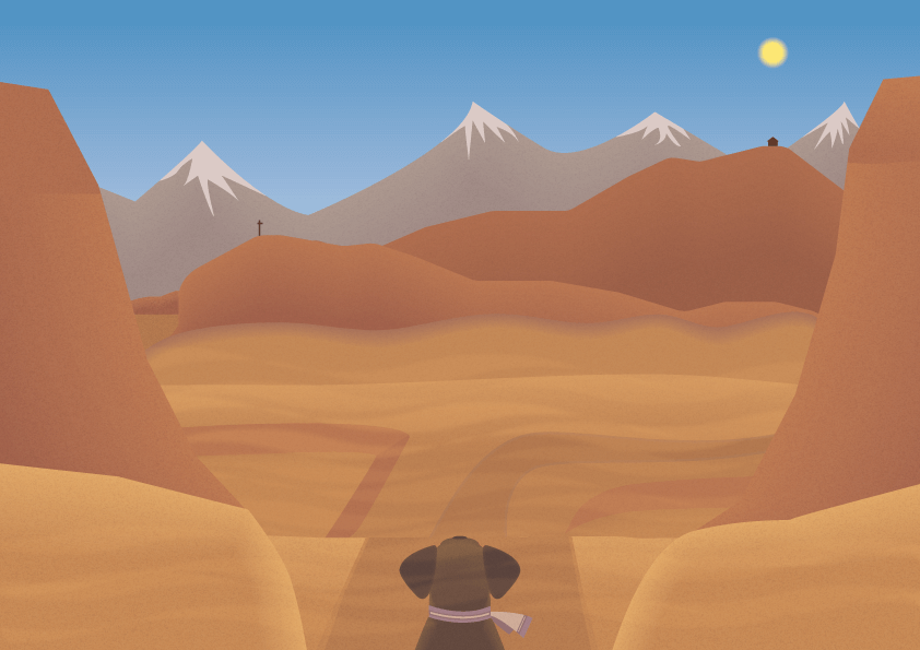 Illustration Pedro's Adventure in Atacama